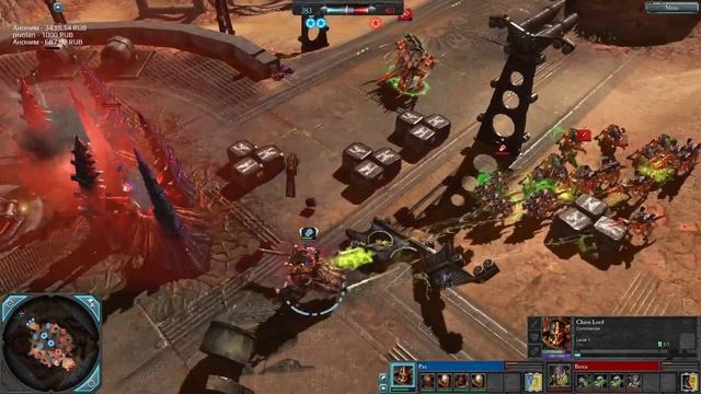 Хвостатая Бестия | Bestie [RA] vs Pax [CL] | Dawn of War 2 Elite mod 1×1 cast смотреть онлайн