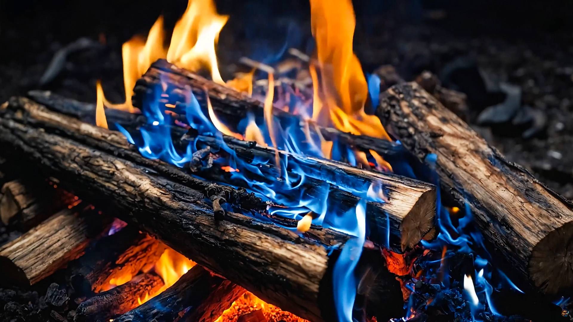 Ультра Красивый Костер в HD качестве | Звуки Костра и Потрескивание Угольков смотреть онлайн