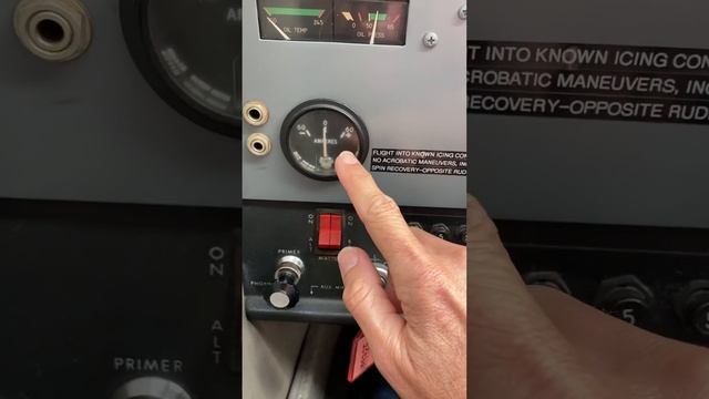 Ammeter Behavior After Engine Start - Cessna 172 смотреть онлайн