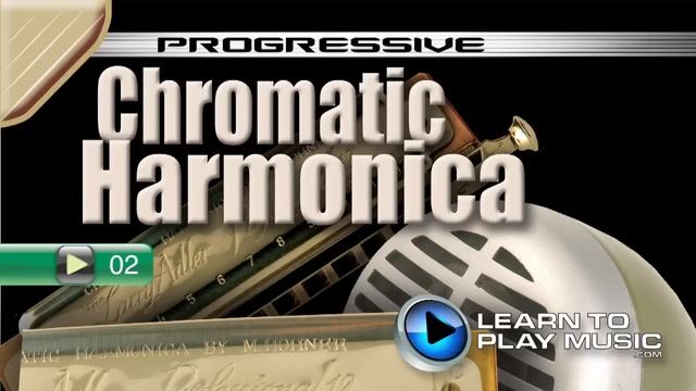 Ex002 Chromatic Harmonica Lessons ~ Progressive смотреть онлайн
