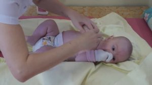 24 Массаж ребенок 1- 3 месяца, 2 часть / Мамули и детки
