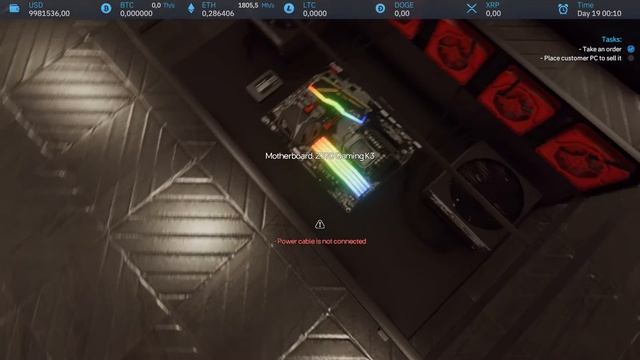 как собрать майнинг ферму новичку? (Crypto Mining simulator) 4# смотреть онлайн