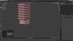 Как сделать болт с резьбой в Блендере.How to make a threaded bolt in a Blender.
