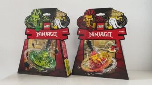 ОБЗОР ЛЕГО НИНДЗЯГО 70688 и 70689 СПИННЕРЫ Кая и Ллойда LEGO NINJAGO SPINJITZU 2022 Ninja Training