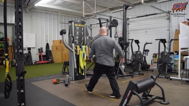 Rear Foot Elevated Single Arm Low Cable Row - THIRSTgym.com смотреть онлайн