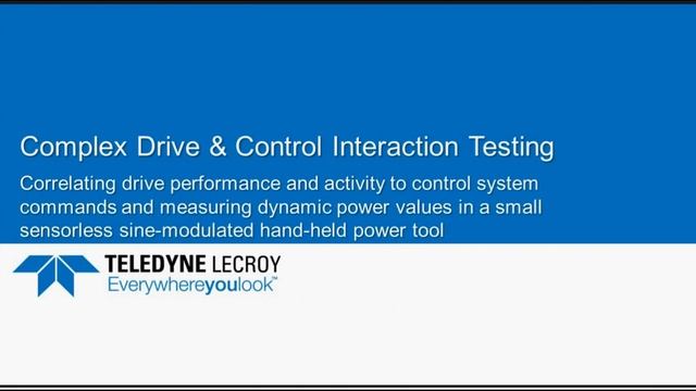 Teledyne Lecroy Power webinar. Part 3 смотреть онлайн