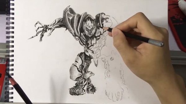 How to Draw Megatron | Transformers | Megatron pencil drawing