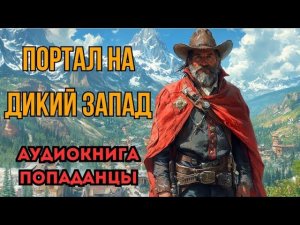 ПОПАДАНЦЫ АУДИОКНИГА: ПОРТАЛ НА ДИКИЙ ЗАПАД СЛУШАТЬ