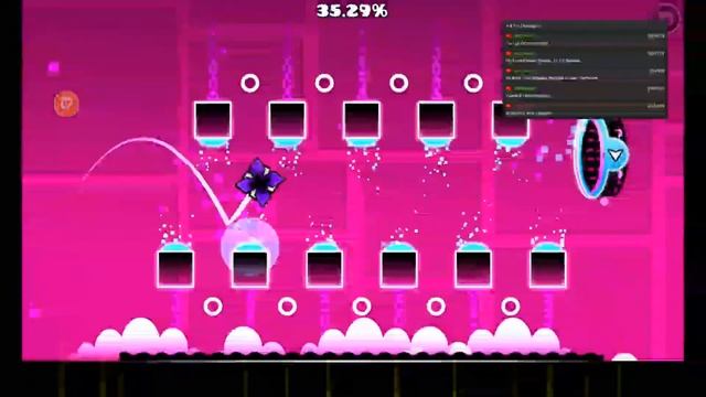СТРИМ ПО GEOMETRY DASH!!! Проходим официальные уровни,общаемся смотреть онлайн