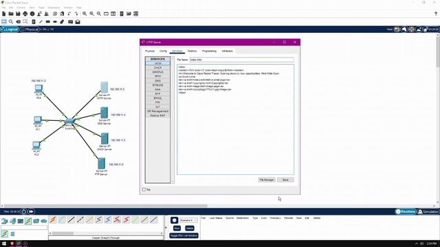 step bye step simulasi komunikasi data pc-switch-server |cisko paket tracer смотреть онлайн