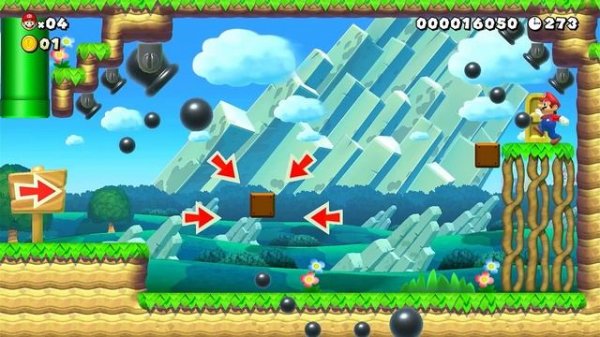 Lego Mario in Super Mario World on Nintendo Switch