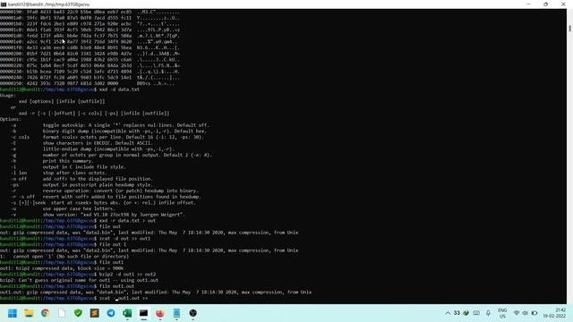 Hacking Linux for Beginners| Bandit level 12 | Wargames | overthewire.org CTF смотреть онлайн