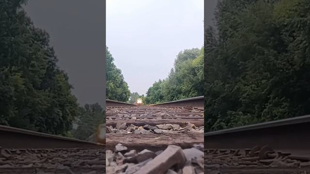 Via Train Run Over Camera смотреть онлайн