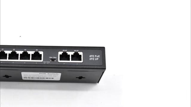 Wanglink Gigabit Switch 4FE port 48V Network 2 uplink 8GE port Smart standard POE Switch смотреть онлайн
