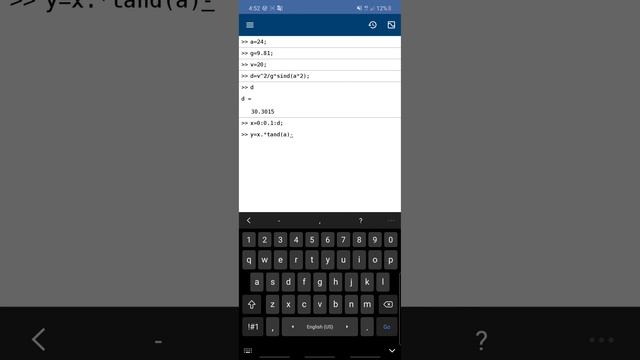 Plot a parabola on MATLAB mobile 😎 смотреть онлайн