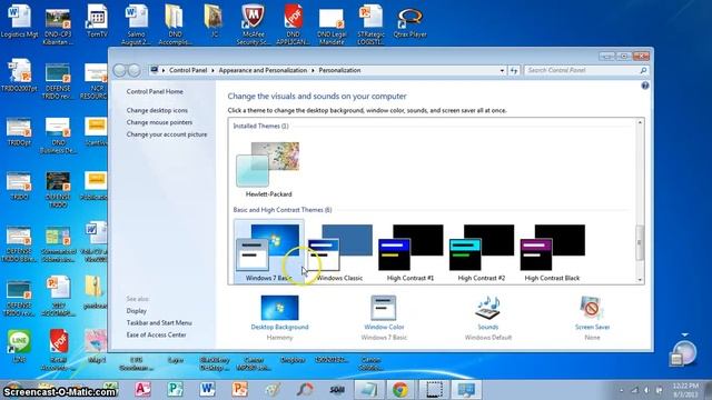 how to change your windows 7 taskbar look like windows XP смотреть онлайн