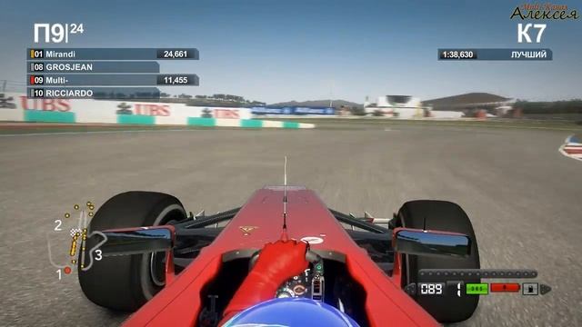 F1 2012 кооператив (Малайзия - практика) - серия 4 смотреть онлайн