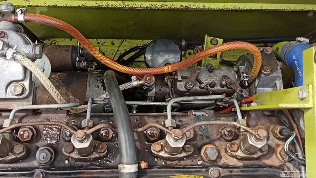 Ремонт ТНВД Perkins комбайна Claas dominator 58 смотреть онлайн