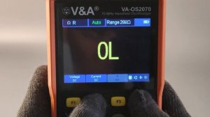 Два в одном ОСЦИЛЛОГРАФ-МУЛЬТИМЕТР VA-OS2070