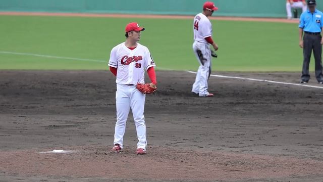 カープ93岡田明丈⚾支配下登録後、初当番2イニングを6人切り💪 смотреть онлайн