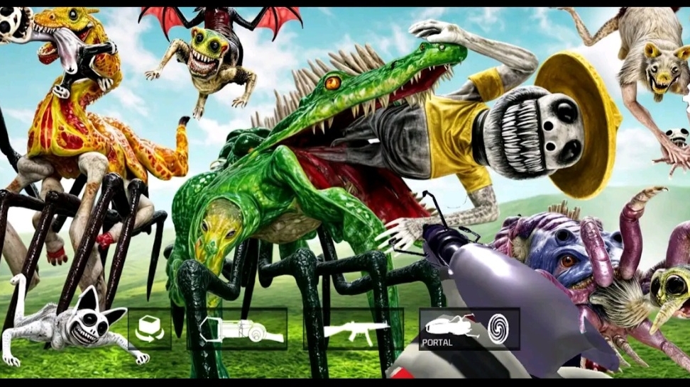 Sandbox in Space 3.1.34:All Sonic Monster,Zoochosis,Horror Sprunki,Zoonomaly смотреть онлайн