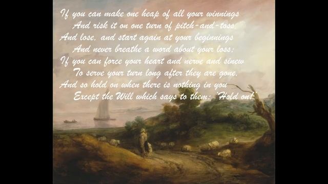 Rudyard Kipling. If. смотреть онлайн