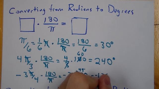 Converting between Radian and Degree Measure смотреть онлайн