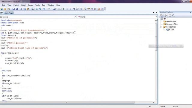Code of Round Robin Scheduling -Part 2 смотреть онлайн