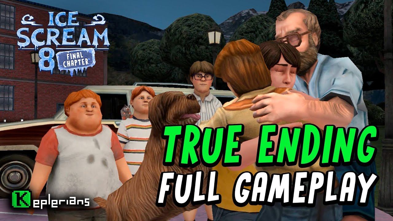 ICE SCREAM 8 TRUE ENDING Full GAMEPLAY This is THE END смотреть онлайн