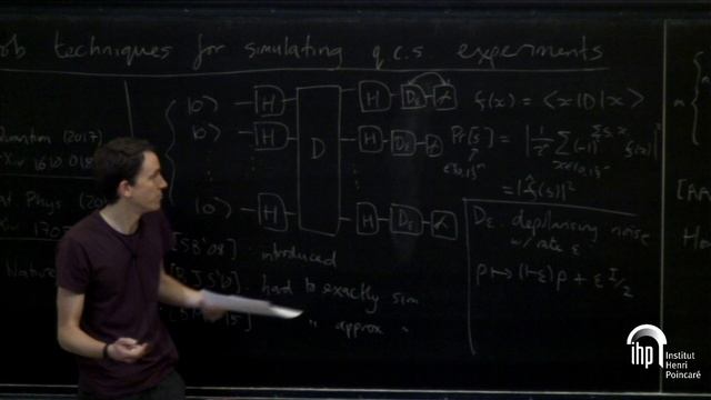 Probabilistic techniques for simulating quantum computational supremacy experiments смотреть онлайн