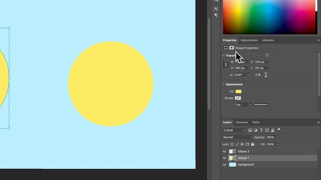 How To Use The Ellipse Tool In Photoshop