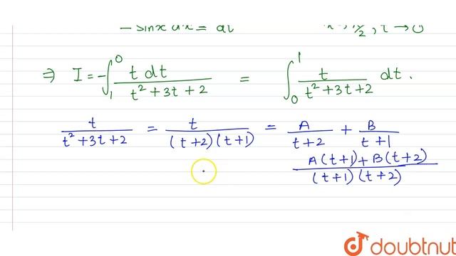 ` int _(0)^(pi//2) (sin x cos xdx)/(cos^(2) x+ 3 cos x+2)`is equal to смотреть онлайн