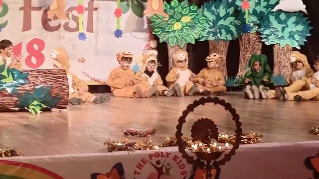 The Poly Kids Nature Fest Annual Function 2018: Monkey Dance смотреть онлайн