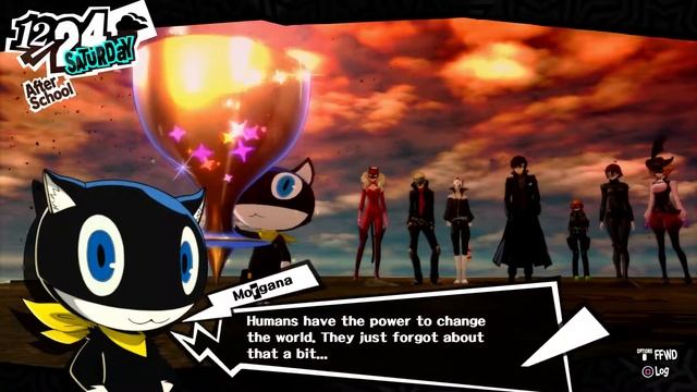 Persona 5 - 12/24: Aftermath: Yaldabaoth "Damn That Igor" Mona's Final Treasure "My Duty" Speech смотреть онлайн