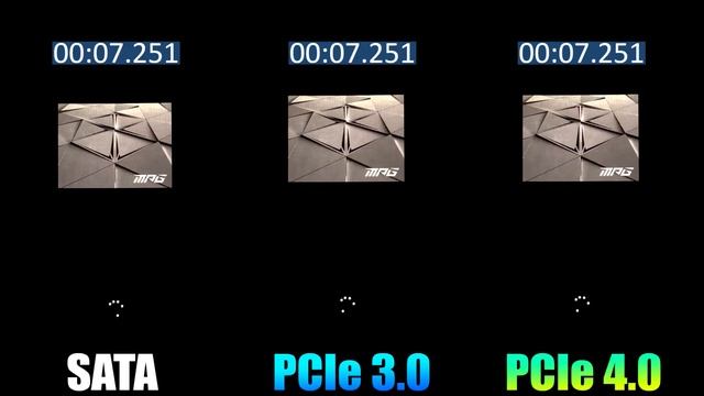 [PCIe Gen4] vs [PCIe Gen3] vs [SATA] SSD - Comparación tiempo de carga del sistema operativo Window смотреть онлайн