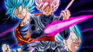 4 серия гоку блэк против вегеты и сон гоку