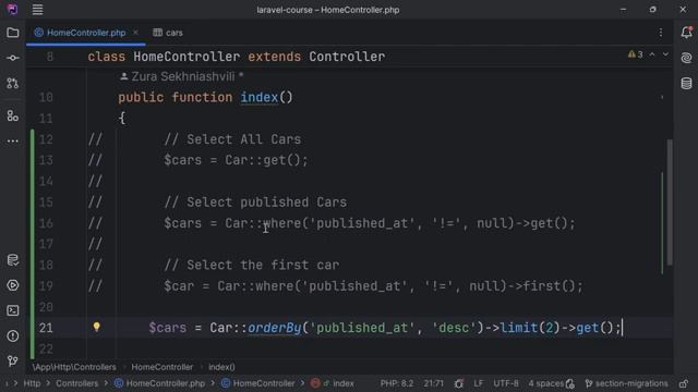 Laravel 11 - Полный курс для начинающих / Laravel-009 смотреть онлайн