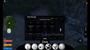 Finding all herbs and prey in Warrior Cats Beta, The Lake Territory.