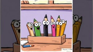 Мультфильм - песня  "Карандаши"