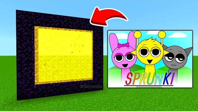 ПОРТАЛ В МИР СПРУНКИ В МАЙНКРАФТЕ смотреть онлайн