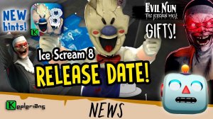 ICE SCREAM 8 FINAL CHAPTER RELEASE DATE ❗ EVIL NUN for PC & CONSOLES GIFTS  More IS8 HINTS  NEWS