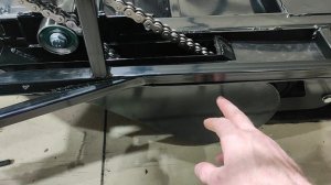 натяжка цепи на снегоходе СМ-002