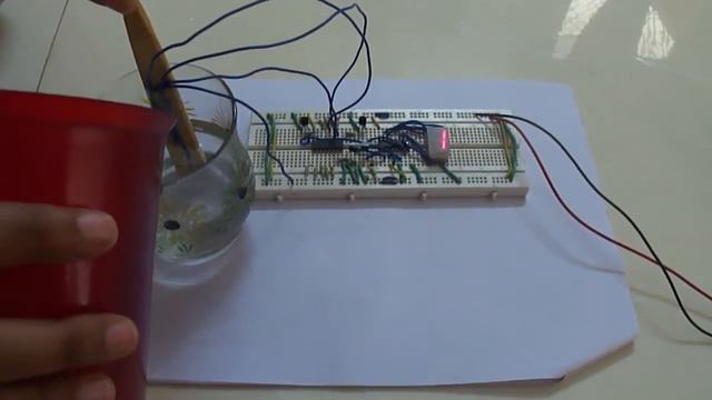 Water level indicator with 7 segment display смотреть онлайн