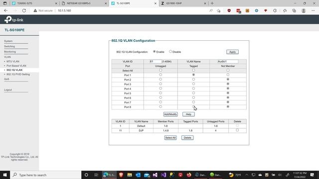 VLANs - Configuring Three Ethernet Switches (VLANs, Part 2) смотреть онлайн