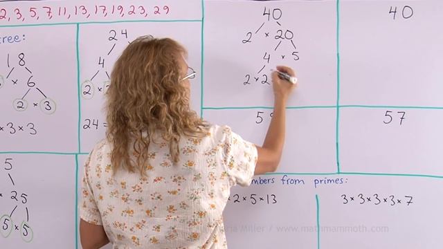 Prime factorization and factor trees смотреть онлайн