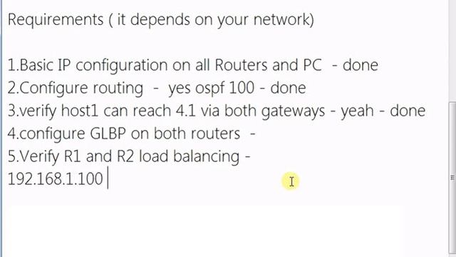 Configuring GLBP on Cisco Routers смотреть онлайн