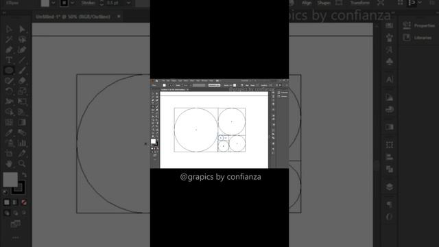 how to make Golden Ratio adobe illustrator tutorial смотреть онлайн