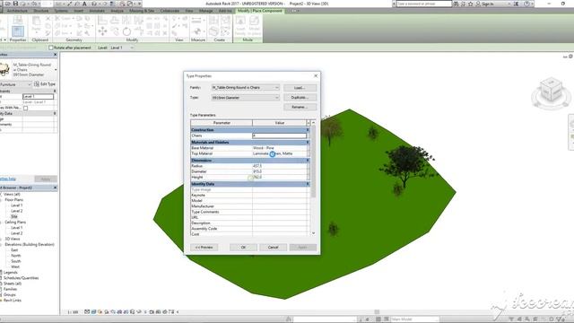 Outdoor Cafe in Revit beginners смотреть онлайн