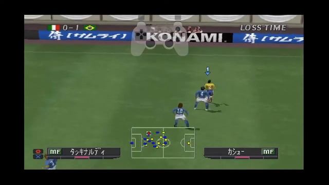 Winning Eleven 2002 - PS1 смотреть онлайн