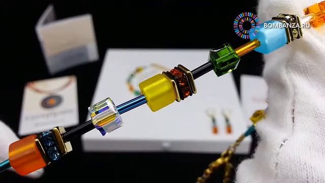 Колье Coeur de Lion GeoCUBE, 2838/10-1557. Элитная бижутерия из Германии смотреть онлайн
